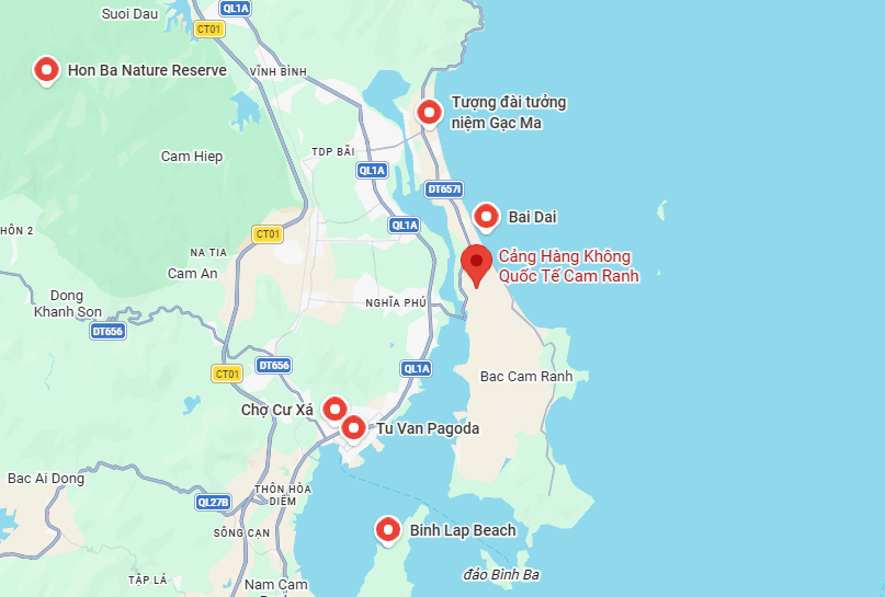 Cam Ranh Map 2026: Top Tourist Attractions & Resorts 5 Detailed travel guide featured on the Cam Ranh map