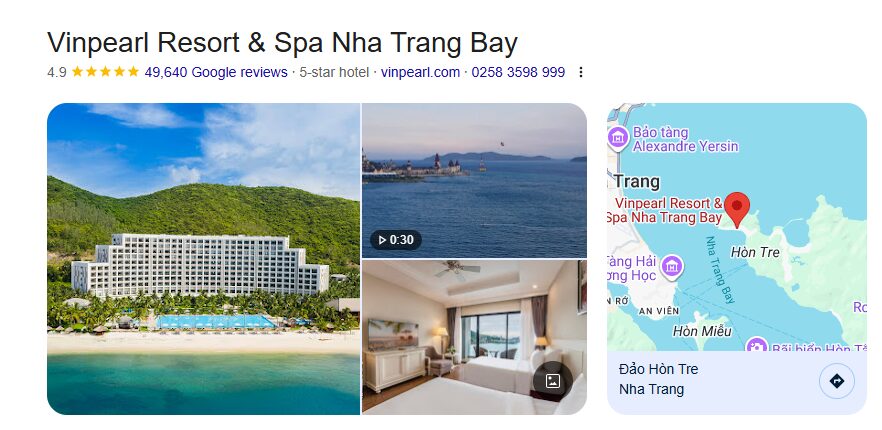 빈펄 리조트 & 스파 나트랑 베이 (Vinpearl Resort & Spa Nha Trang Bay)