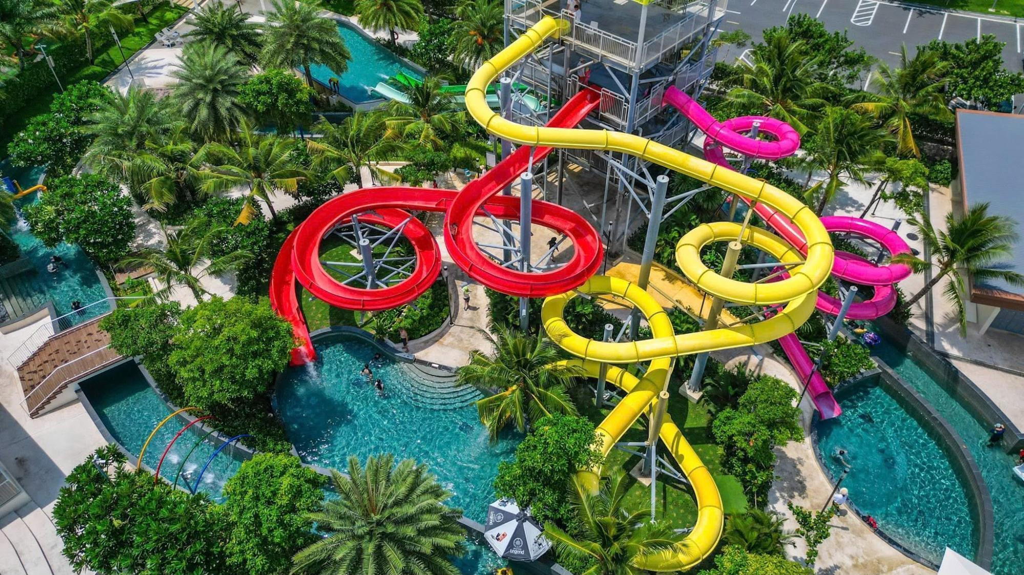nha trang itinerary – Diving Into Splash Water Park and the 12 Cascading Pools